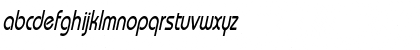 UniqueCondensed Oblique Font
