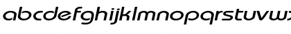 UniqueExtended Oblique Font