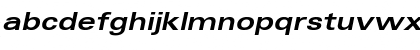 Univers Extended Bold Italic Font