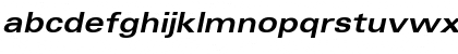 Univers ExtendedPS Bold Italic Font Univers ExtendedPS Bold Italic Font