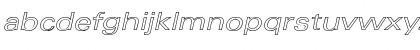 Univers-ExtendedObl Hollow Regular Font Univers-ExtendedObl Hollow Regular Font