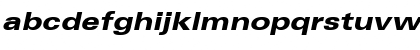 Univers73-ExtendedBlack BlackItalic Font
