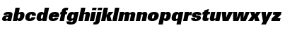 Univers85-ExtraBlack Extra BlackItalic Font