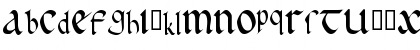 Carolingian Minuscule Regular Font