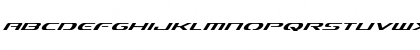 Alpha Men Super-Italic Italic Font