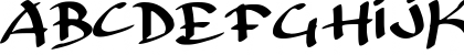 Archaic Asian Inks Regular Font Archaic Asian Inks Regular Font