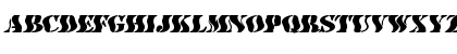 AustralianFlyingCorpsStencilSC Regular Font