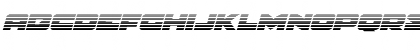 Banjin Scanlines Italic Italic Font