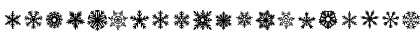 DH Snowflakes Regular Font