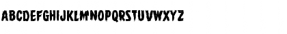 Dire Wolf Staggered Regular Font Dire Wolf Staggered Regular Font