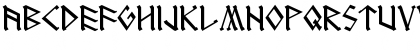 DS_RUNEnglish-1 Regular Font