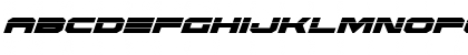 Eridanus Laser Italic Italic Font