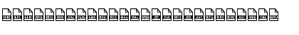 File Types Regular Font File Types Regular Font