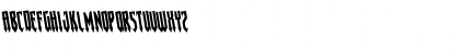 Gotharctica Rotated Regular Font