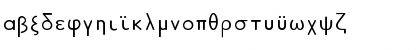 Greek Futura LDR Regular Font