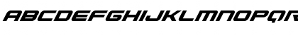 Gunship Super-Italic Italic Font Gunship Super-Italic Italic Font