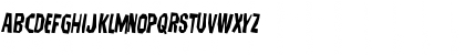 Hitchblock Rotated 2 Regular Font