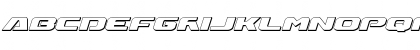 Iapetus 3D Italic Italic Font