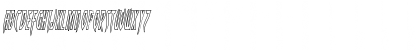 Inhumanity Outline Italic Outline Italic Font Inhumanity Outline Italic Outline Italic Font