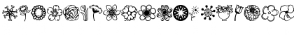 Janda Flower Doodles Regular Font Janda Flower Doodles Regular Font