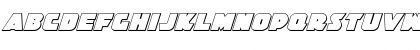 Jedi Special Forces 3D Italic Italic Font