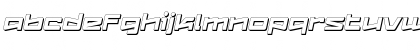 Logofontik 4F Extruded Italic Font Logofontik 4F Extruded Italic Font
