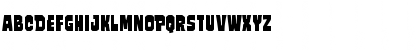 Mindless Brute Staggered Regular Font