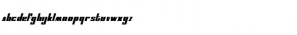 MOON Runner Extra-Squat Italic Italic Font