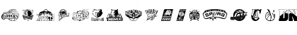 NBA WEST Regular Font NBA WEST Regular Font
