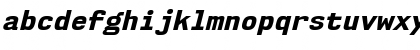 NK57 Monospace ExtraBold Italic Font