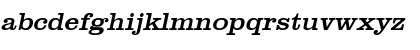 URWClarendonTExtWid Oblique Font