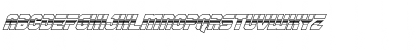 OmegaForce Halftone 3D Italic Italic Font OmegaForce Halftone 3D Italic Italic Font