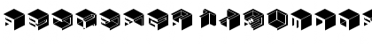 Qbicle1BRKMKinv Regular Font