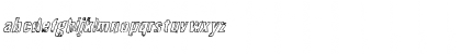 Quarrystone Outline Italic Italic Font