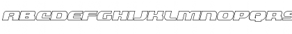 Quickening Outline Italic Italic Font