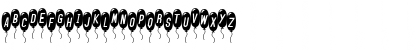 SF Balloons Thin Italic Font