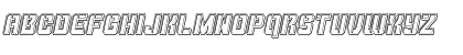 Thunder Trooper Engraved Italic Italic Font