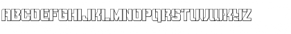 Thunder Trooper Outline Outline Font