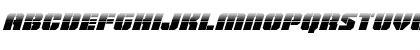 Warp Thruster Half-Tone Italic Italic Font
