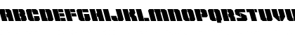 Warp Thruster Leftalic Italic Font