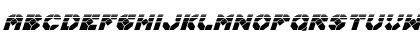 Zoom Runner Halftone Italic Italic Font