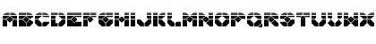 Zoom Runner Halftone Regular Font