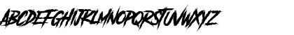 Another Danger Slanted - Demo Regular Font