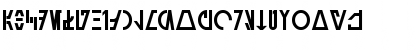 Aurebesh Cantina Bold Font