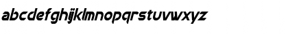 Chromia Condensed Bold Italic Font