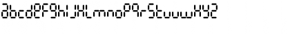 Crudely Calculated Regular Font