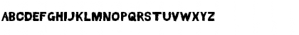 Dead Font Walking Regular Font