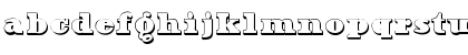 Decorattio 3D Regular Font Decorattio 3D Regular Font