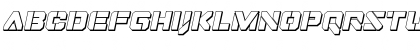 Domino Jack 3D Italic Italic Font