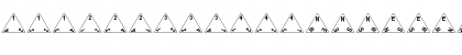 DPoly Four-Sider Regular Font